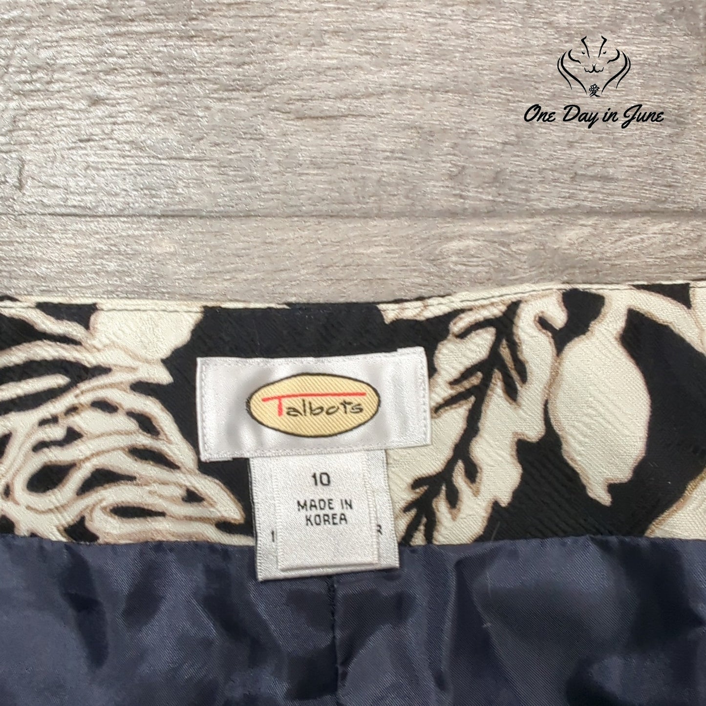 Talbots Floral Dress Pants Size 10