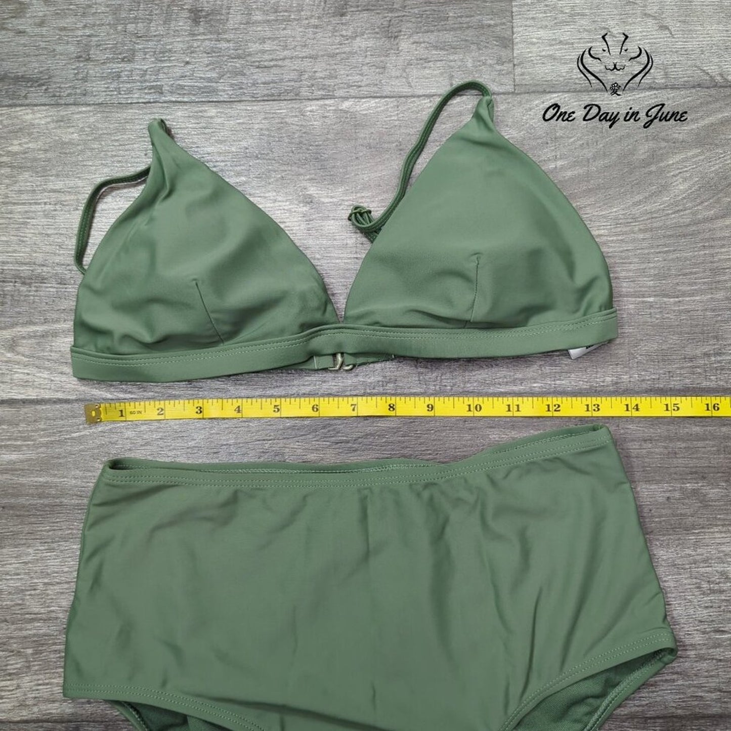 Shekini High Waist Bikini Swimsuit Size M