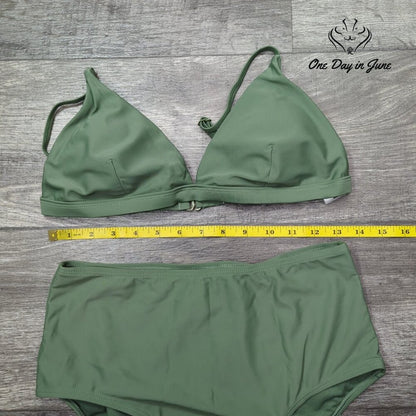Shekini High Waist Bikini Swimsuit Size M