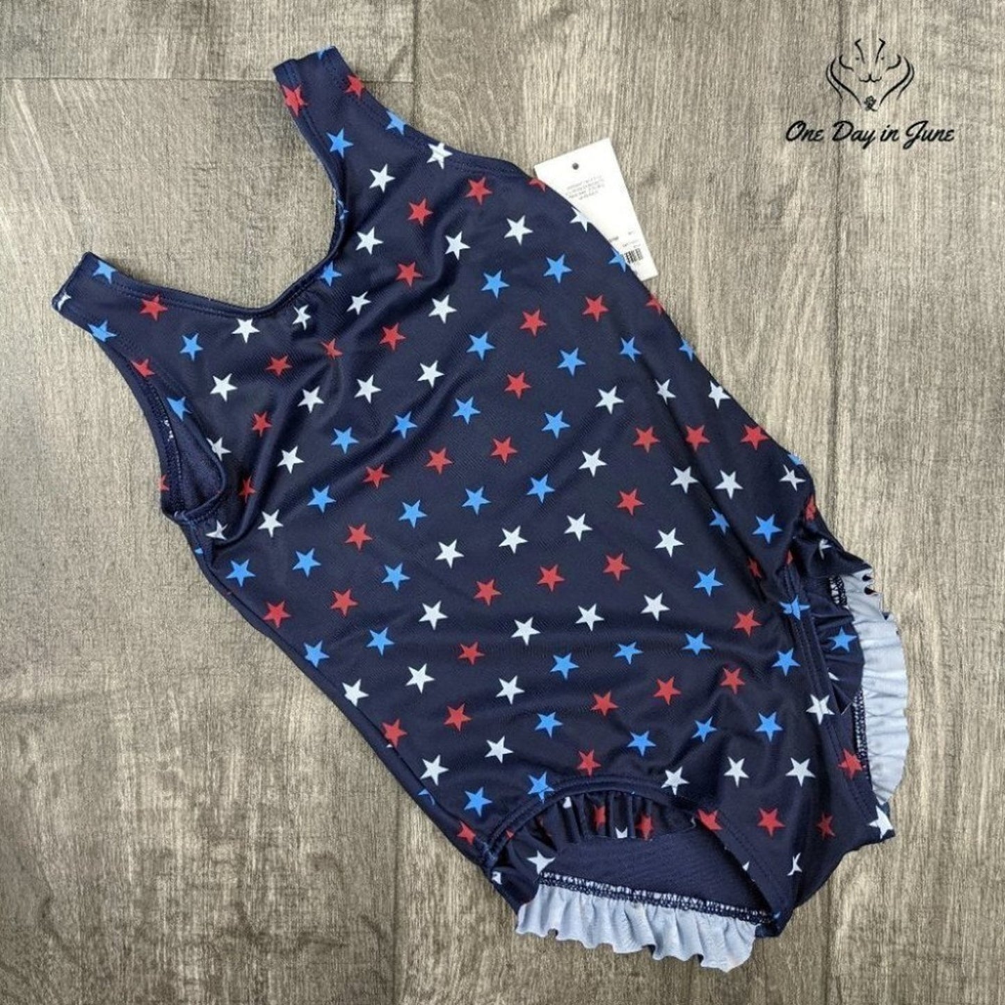 City Streets Modern Americana One Piece Size 24 Months