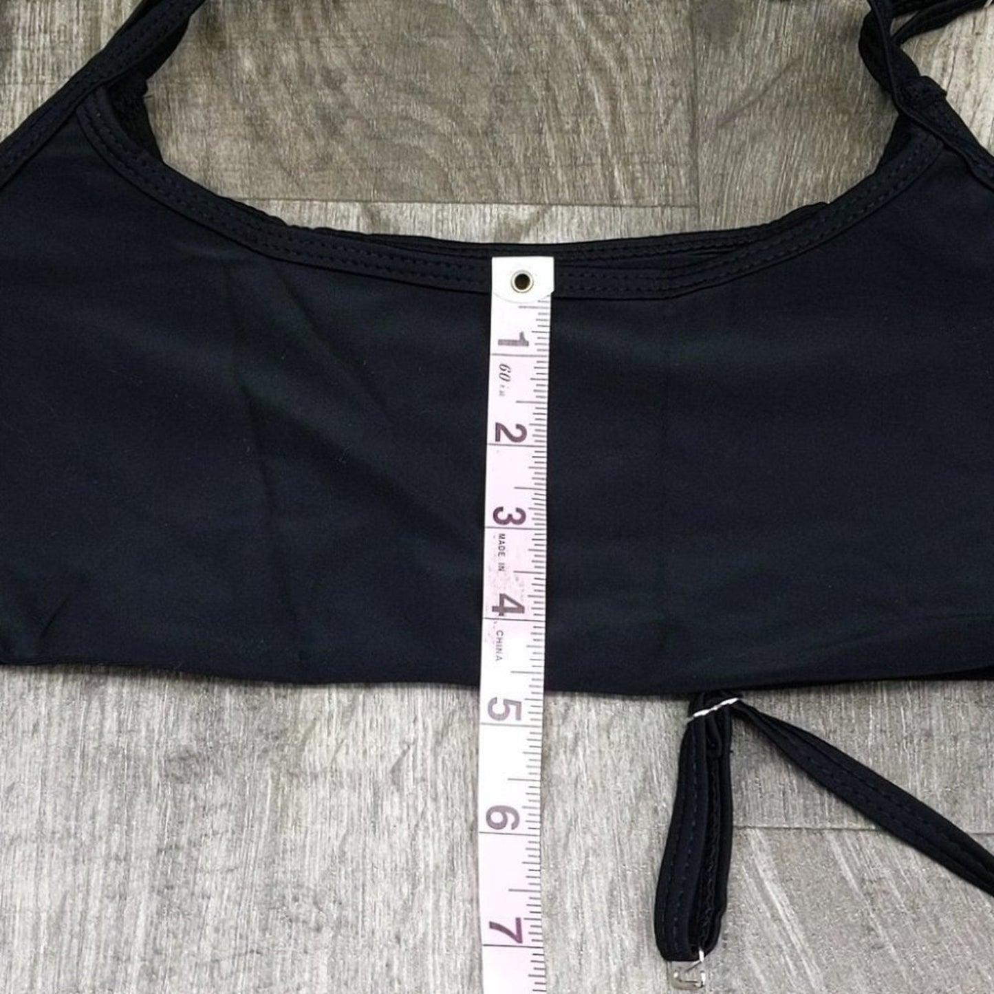 Xxtaxn Crop Top Cutout Bikini Swimsuit Size XL