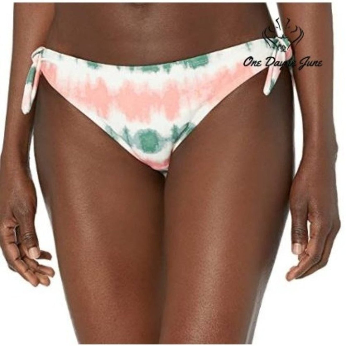 Hot Water Cheeky Tie Side Bikini Bottom Size XL