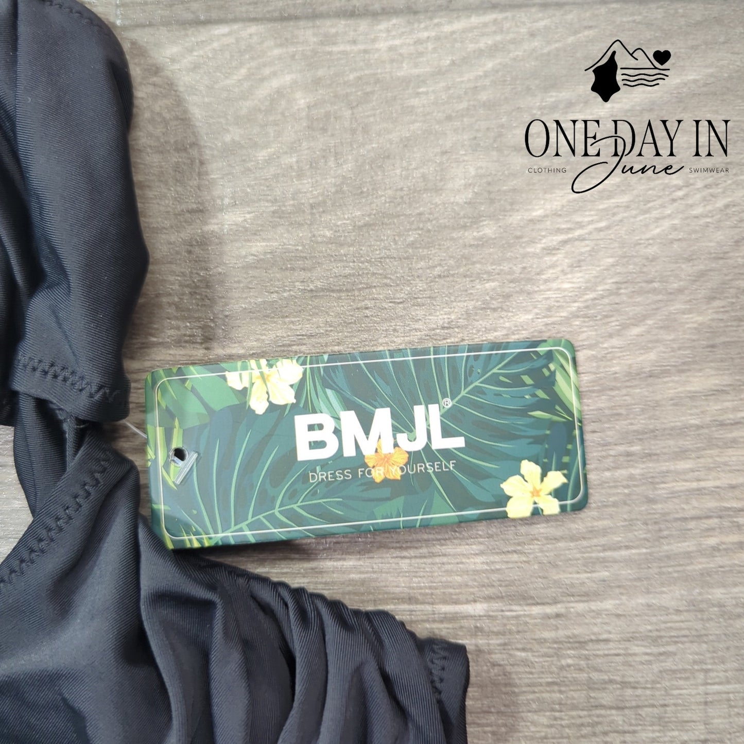 Blooming Jelly Cut Out One Piece Swimsuit Size L