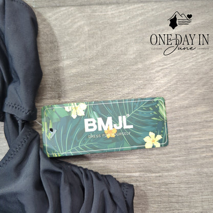 Blooming Jelly Cut Out One Piece Swimsuit Size L