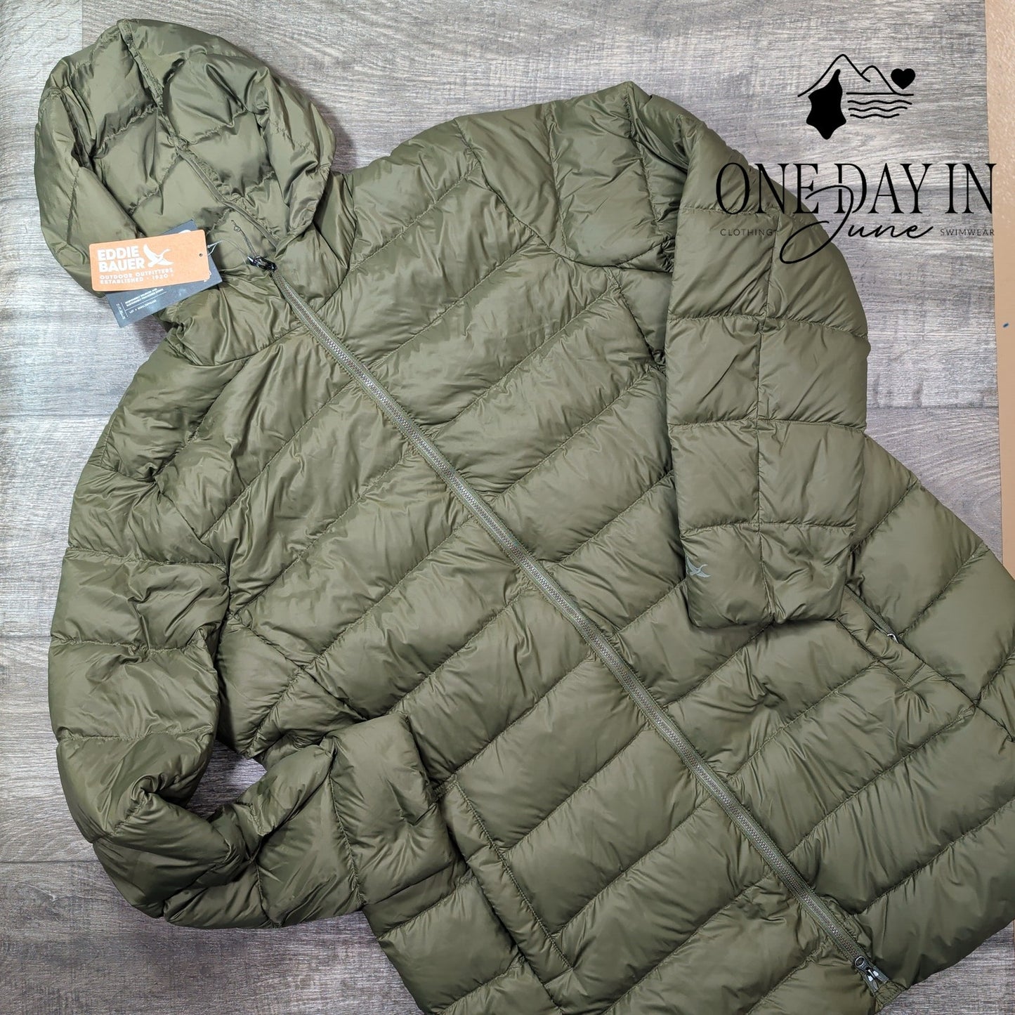 Eddie Bauer Puffer Parka Jacket Size 2XL