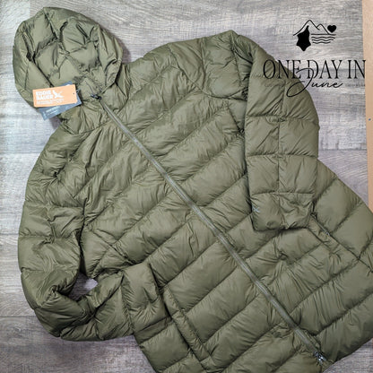 Eddie Bauer Puffer Parka Jacket Size 2XL