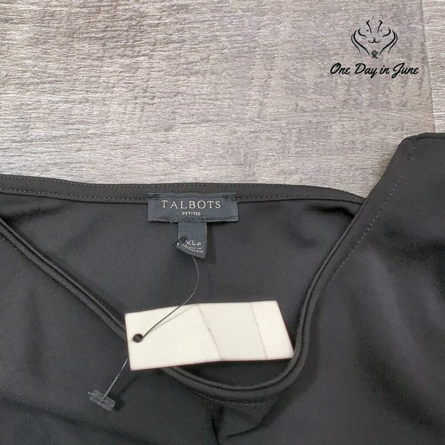 Talbots Petite Tie Waist Sleeveless Dress Size PXL