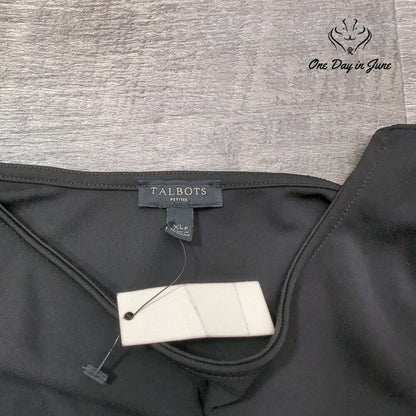 Talbots Petite Tie Waist Sleeveless Dress Size PXL