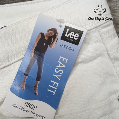 Lee Easy Fit Cropped Jeans Size 14