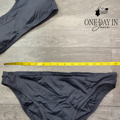 Beautikini Crop Period Swimwear Bikini Swimsuit Size L