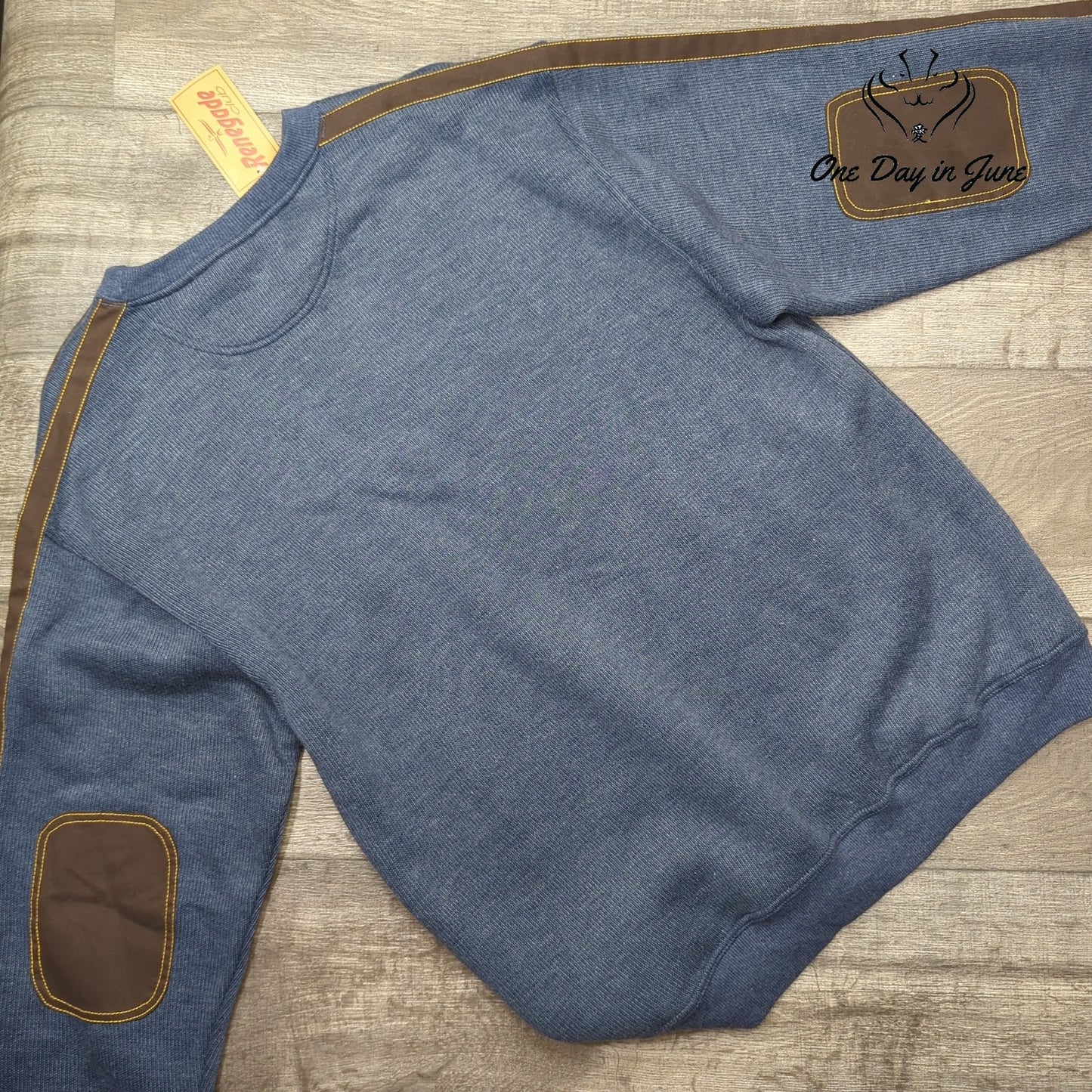 Renegade Club Knit Long Sleeve Sweatshirt Size XL