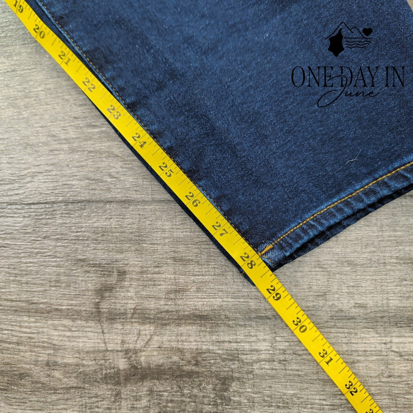 Good American Good Legs Skinny Jeans Deep Blue NWT $159 Size 28-32