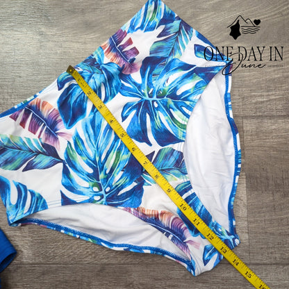 B2Prity Slimming High Waist Tankini Swimsuit Size M