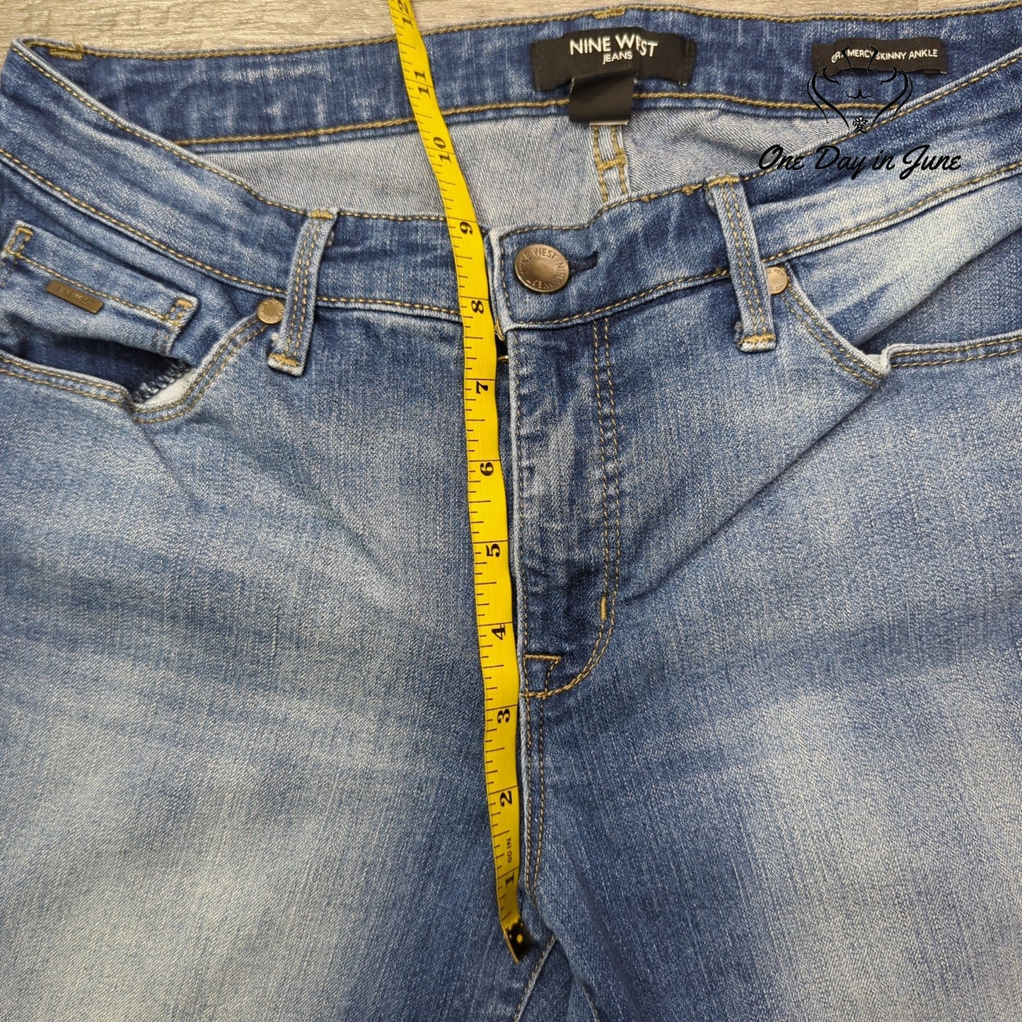 Nine West Grammercy Skinny Ankle Jeans Size 6
