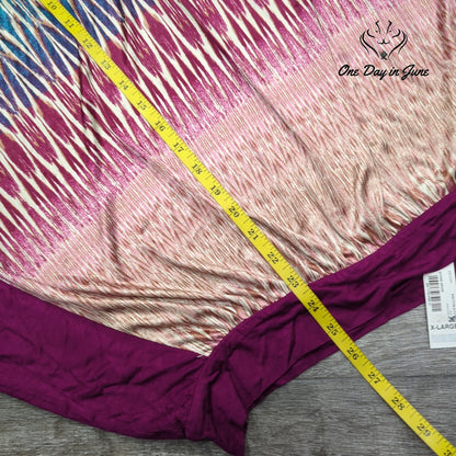 A.n.a Stone Beige Short Sleeve Blouse Size XL