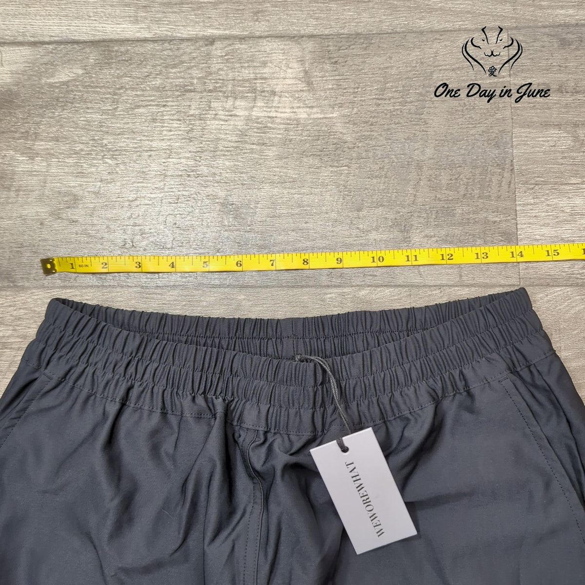 We Wore What Wide Leg Utility Cargo Pants Black NWT $128 Size M