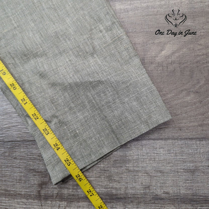 Theory Basic Pull On Pants Gray Linen Blend Eco Sharkskin NWT $295 Size 12