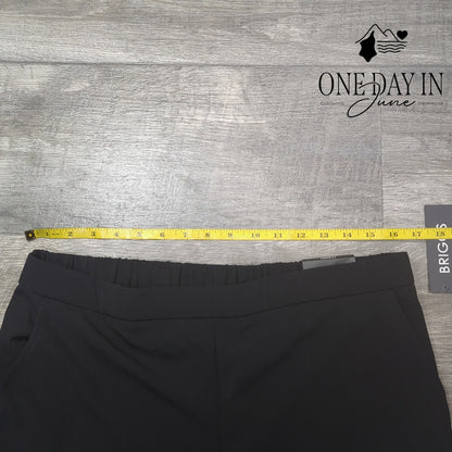 Briggs New York Comfort Waist Hidden Elastic Dress Pants Size 14 Short