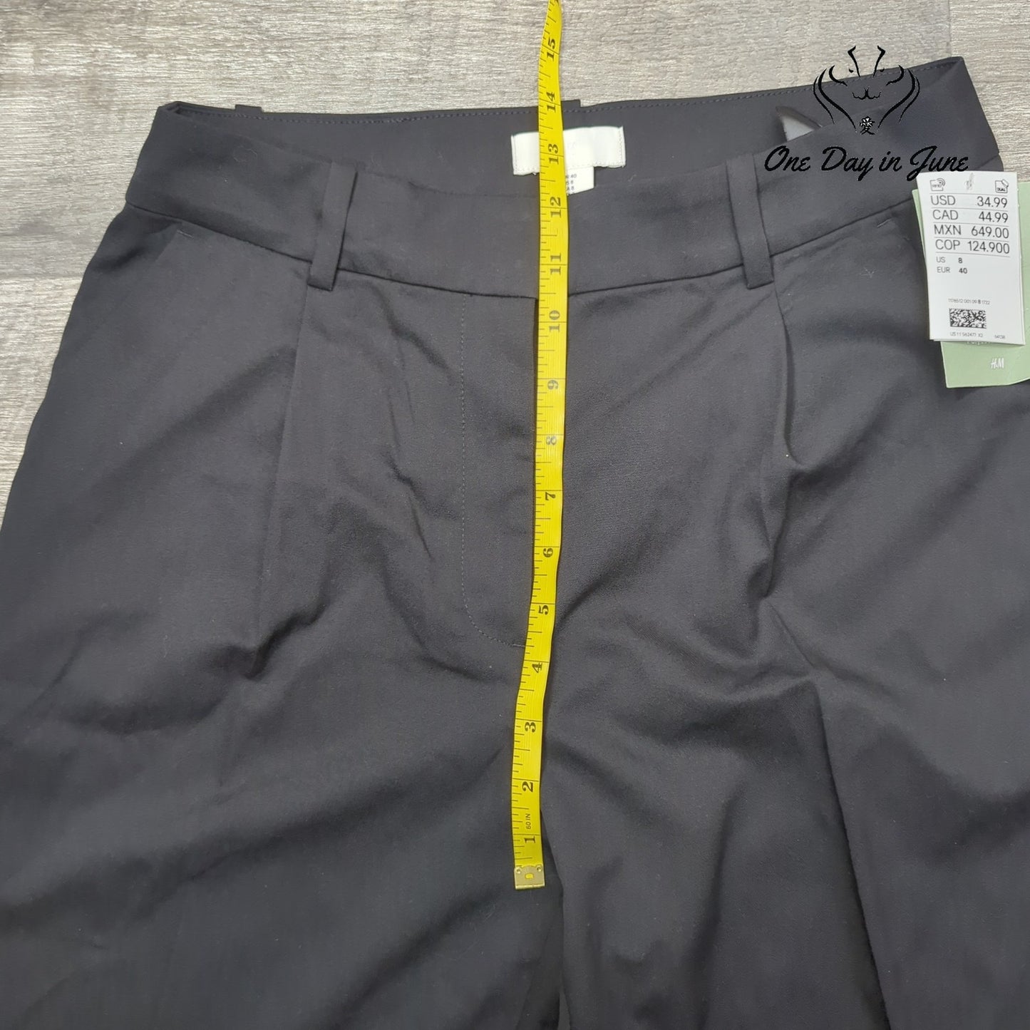 H&M Straight Leg Dress Pants Size 8