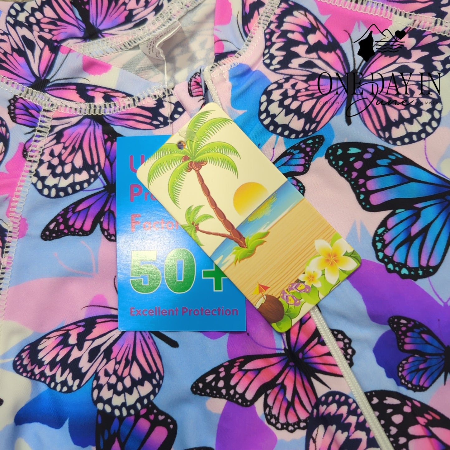 CharmLeaks Rashguard One Piece Swimsuit Size 152 (12-14)
