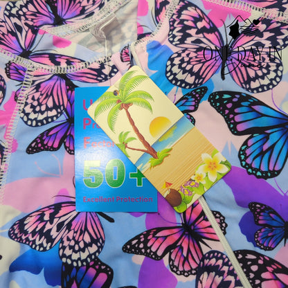 CharmLeaks Rashguard One Piece Swimsuit Size 152 (12-14)