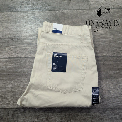 Gap Bootcut Ankle Pants Ivory Cream Mid Rise NWT $39.50 Size 8