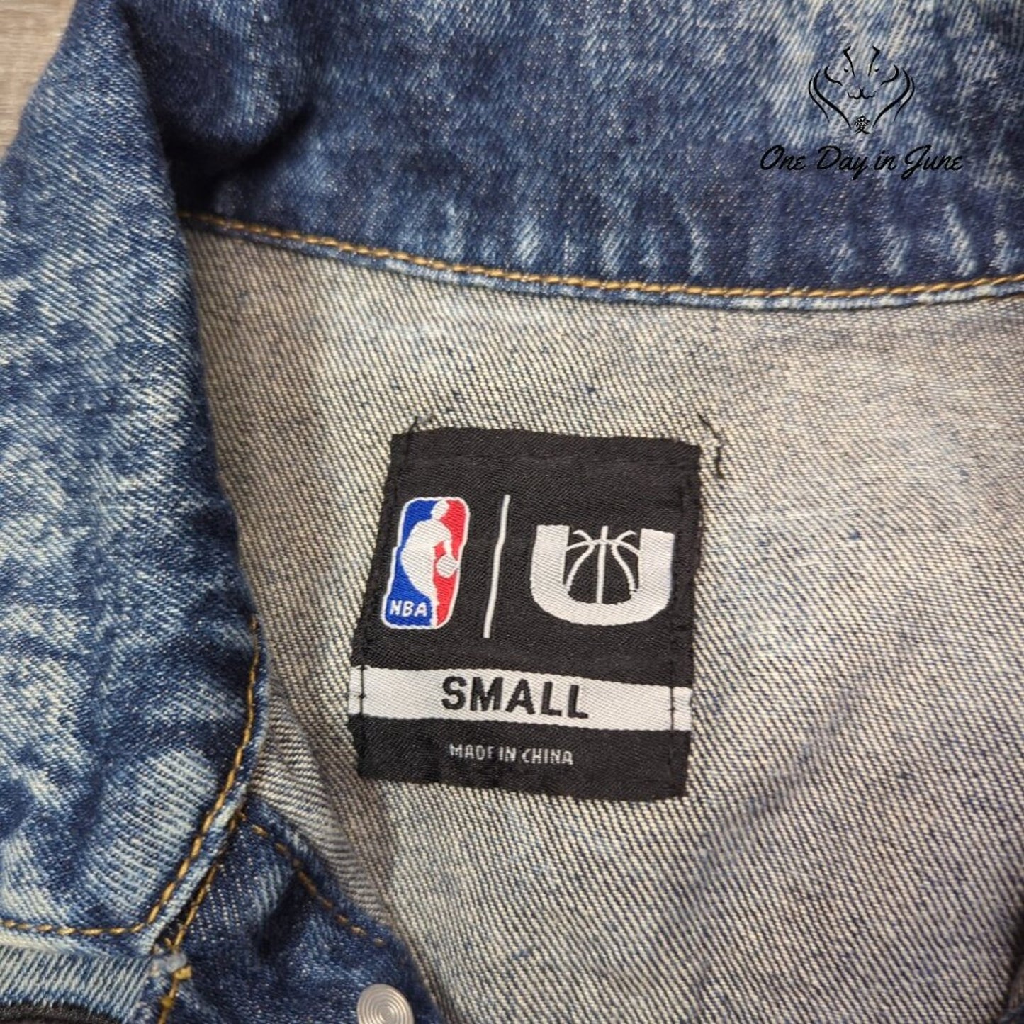 NBA Chicago Bulls Denim Vest Size S