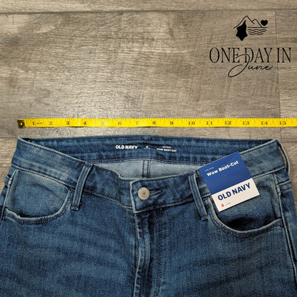 Old Navy Wow Boot Cut Jeans Size 8 Long