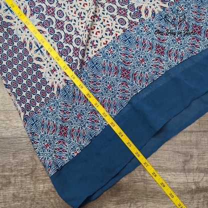 Vintage America Boho Style Long Sleeve Top Size M