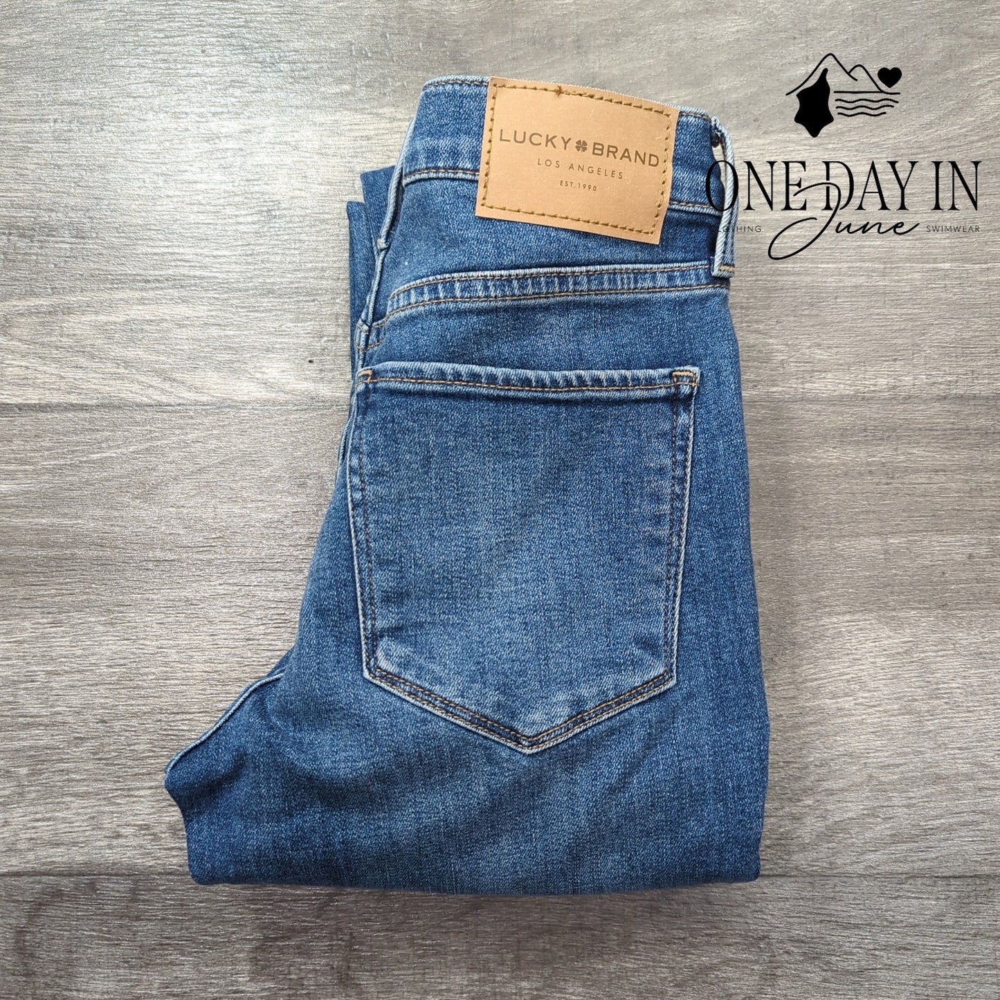 Lucky Brand Bridgette High Rise Distressed Skinny Jeans Size 0 (25)