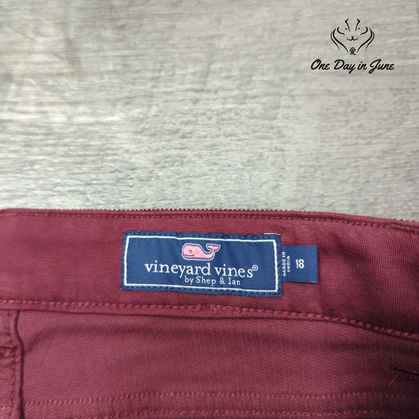 Vineyard Vines Straight Leg Corduroy Pants Size 18