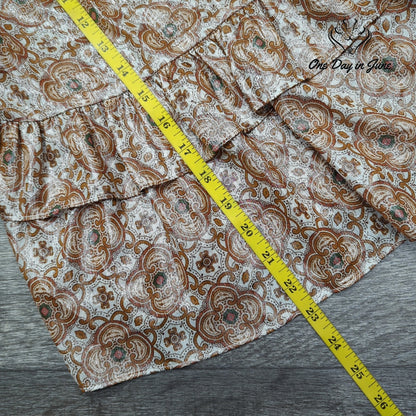 Ryegrass Long Sleeve Sheer Top Size XS