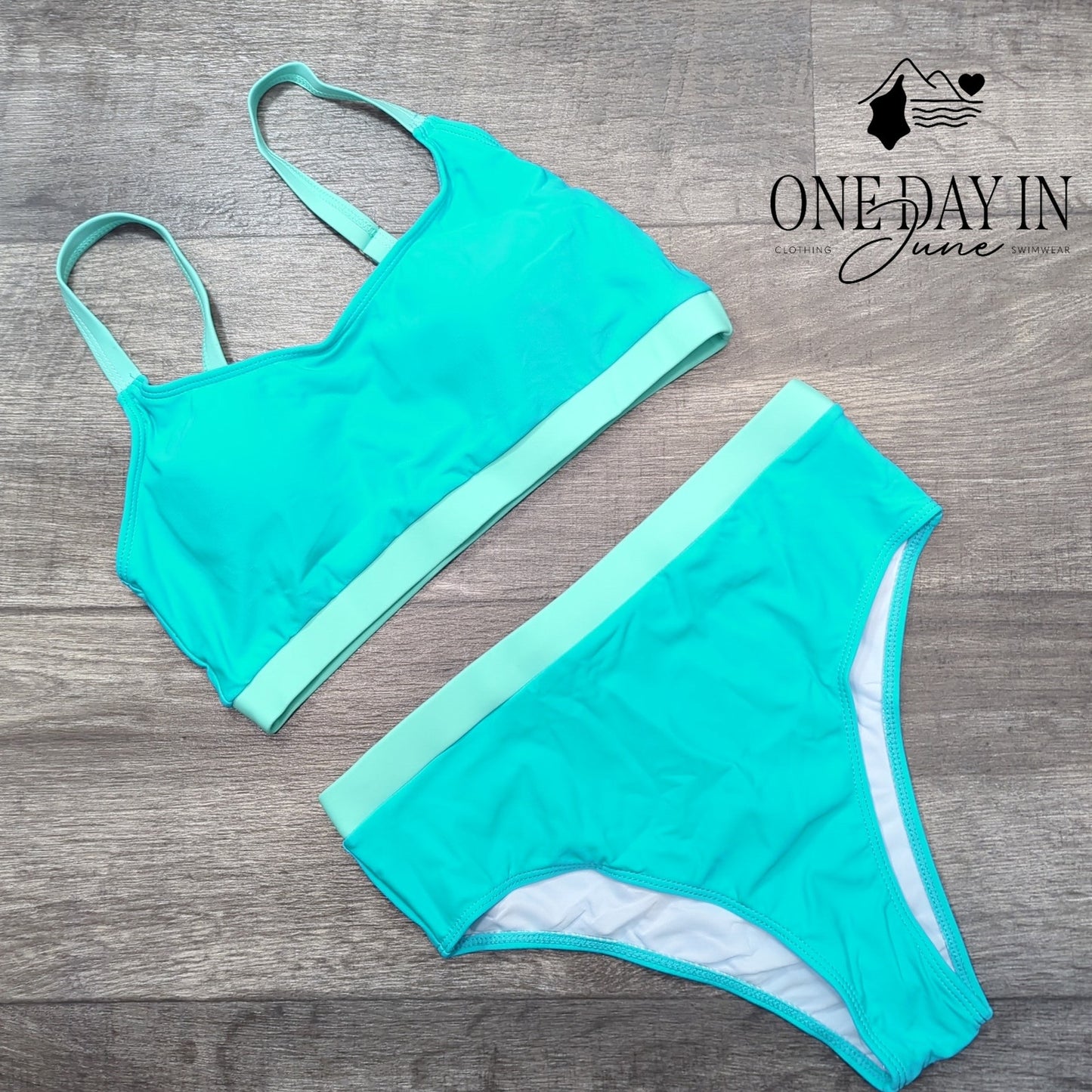 Zando Crop Bikini Swimsuit Size M