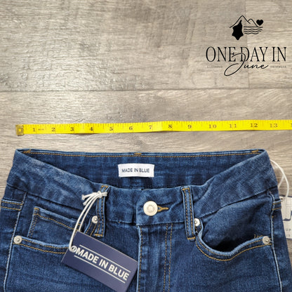 Made In Blue Crop Jeans Size 0
