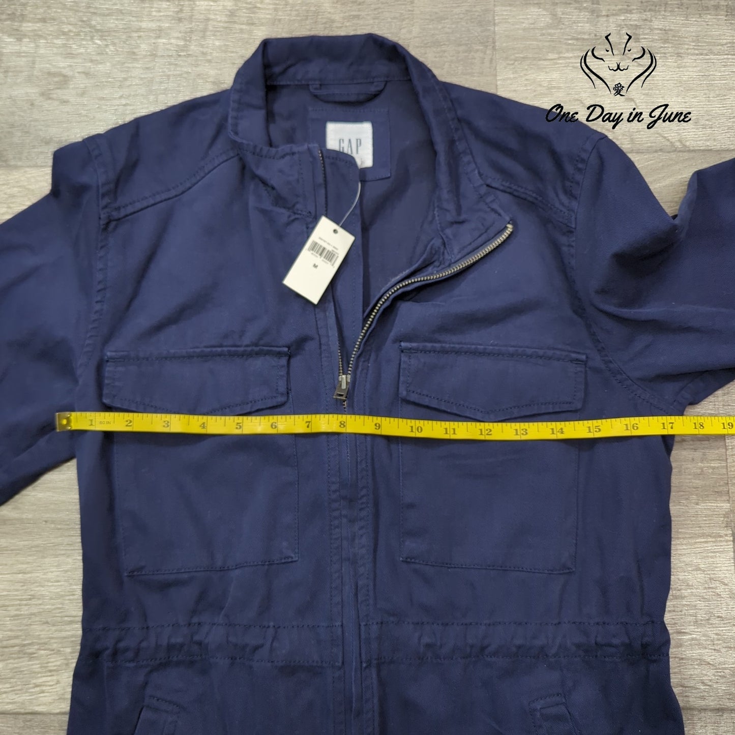 Gap Basic Zip Front Jacket Size M