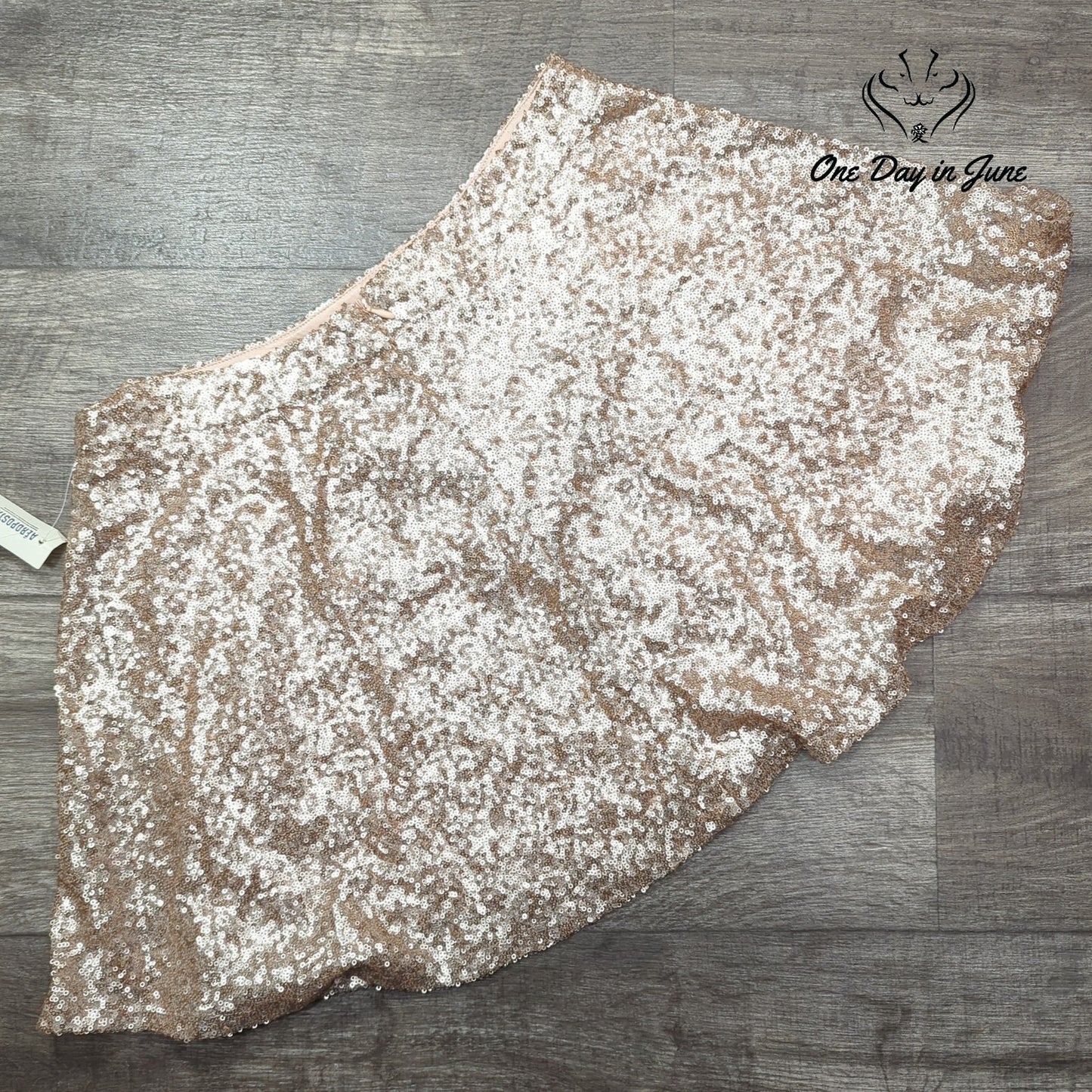 Bethany Mota Sequin Mini Skirt Size L