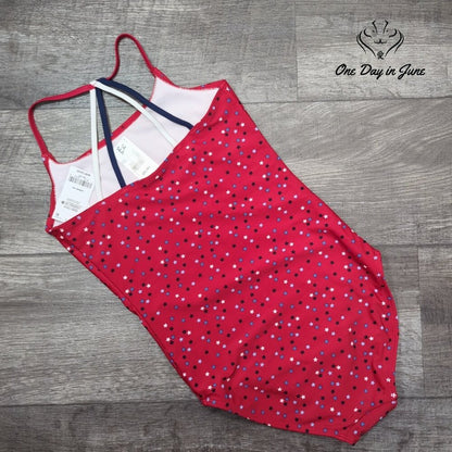 OshKosh UPF 50+ One Piece Simwsuit Size 14