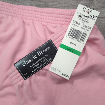 Alfred Dunner Classic Fit Capri Pants Size L