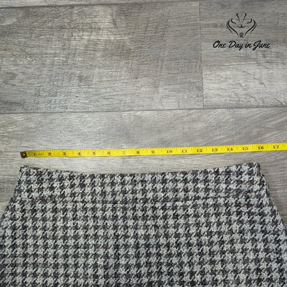 Madison Houndstooth Mini Skirt Size 10