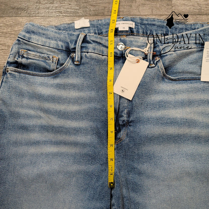 Good American Good Legs Sculpting Skinny Jeans Size 16
