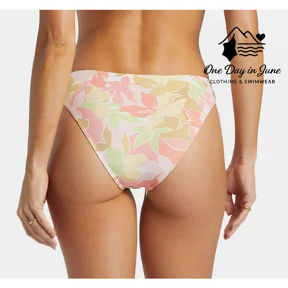 Billabong Sunshine Diaries Low Rider Bikini Bottom Size XL