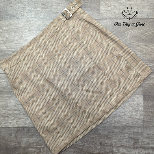Hesperus Wrap Mini Skirt Size M