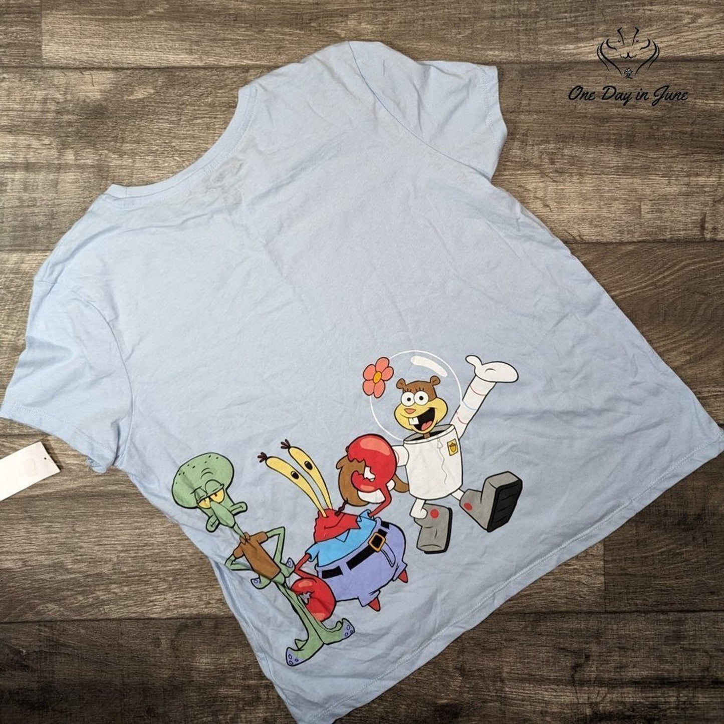 Nickelodeon Sponge Bob Square Pants Tee Shirt Size XXL