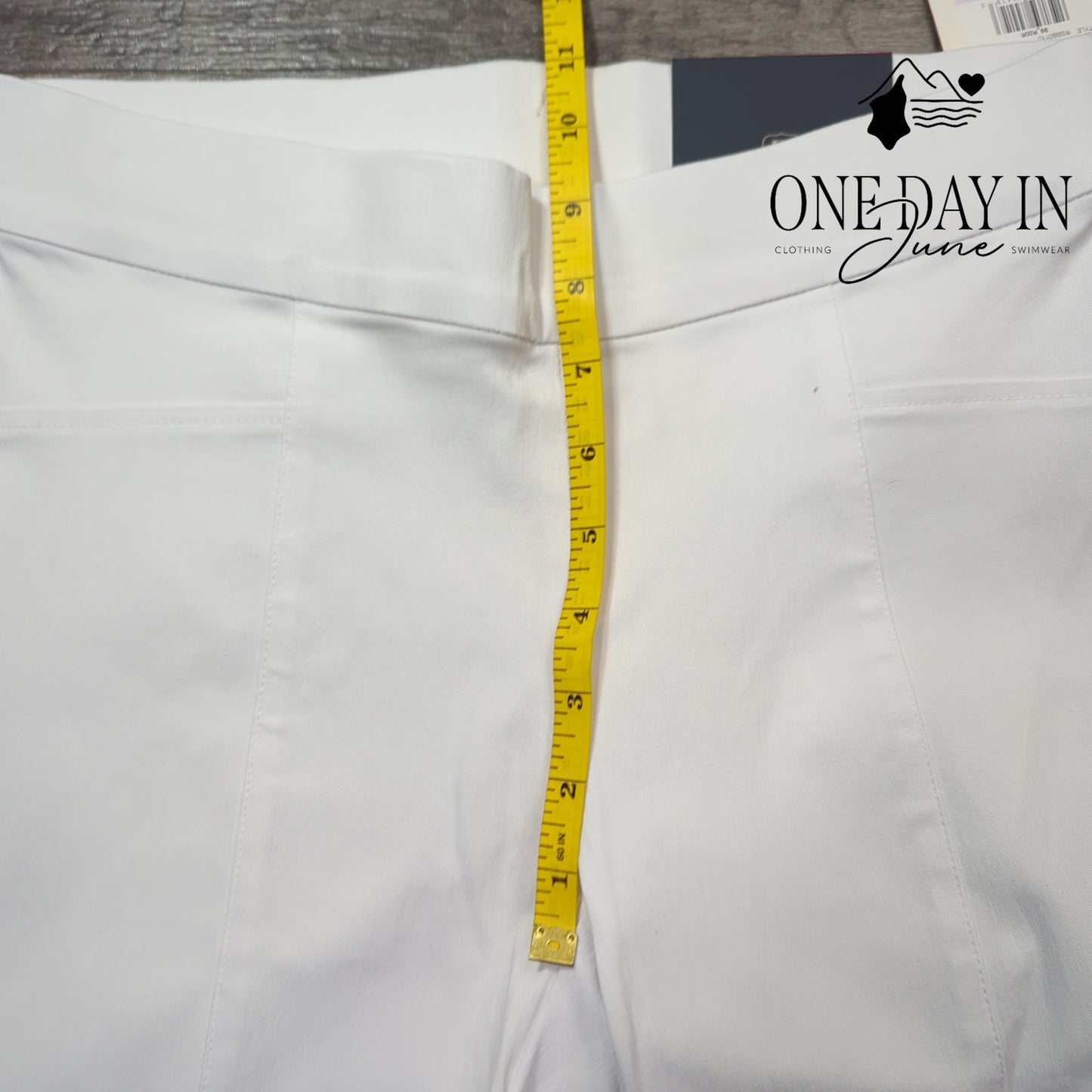 Rafaella Pull On Comfort Straight Leg Pants Size 6