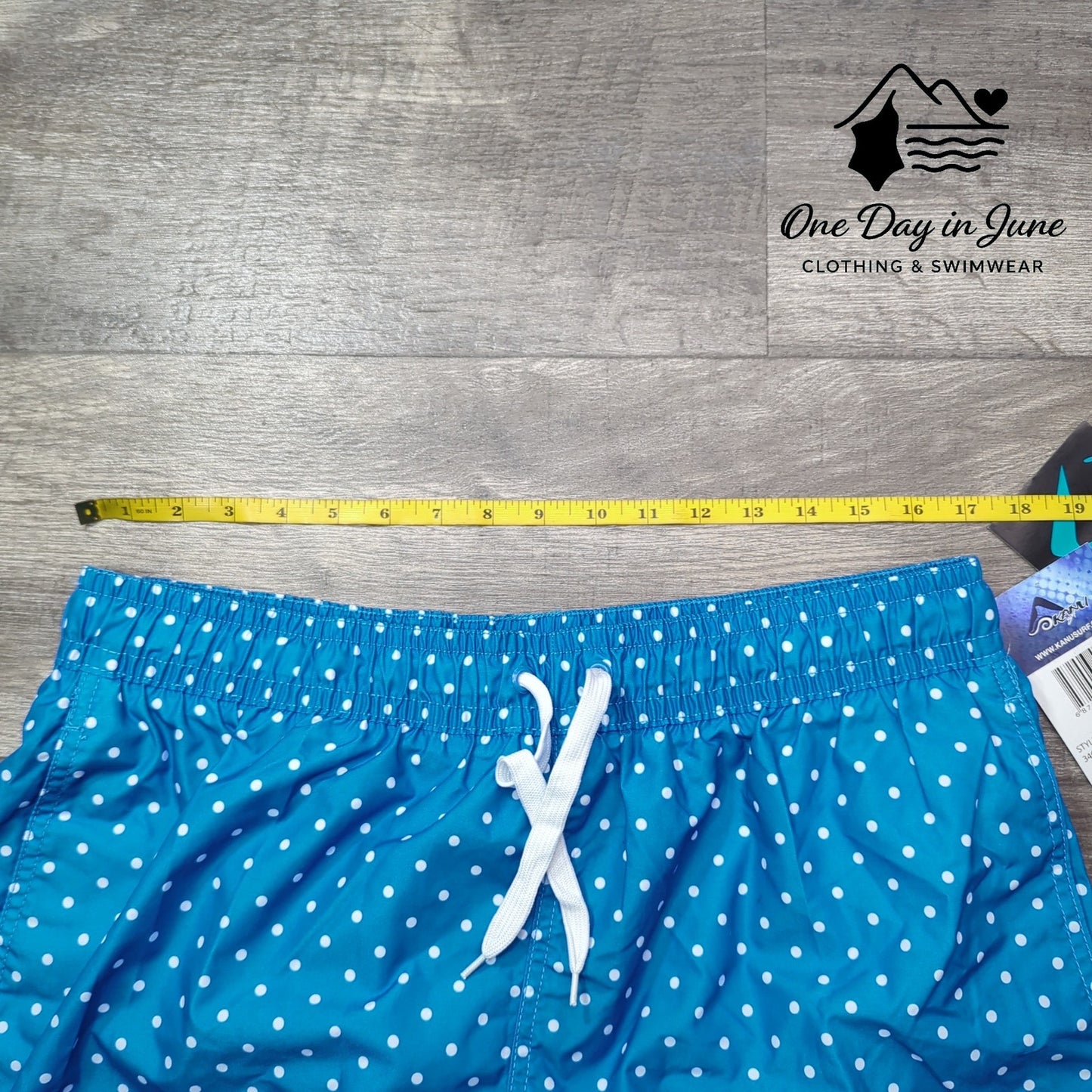 Kanu Surf Polka Dot Board Shorts Size XL