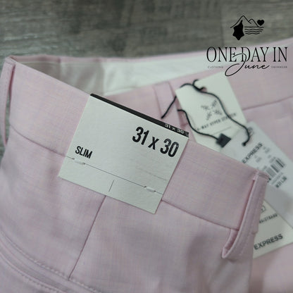 Express Slim Fit Wool Pants Size 31X30