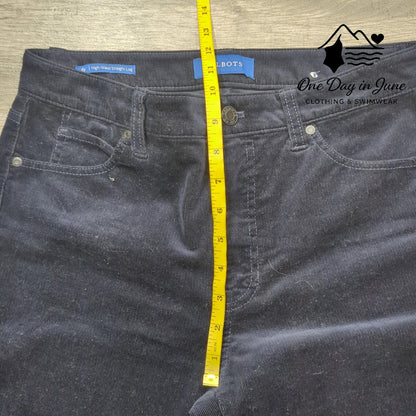 Talbots High Waist Straight Leg Corduroy Pants Size 6P