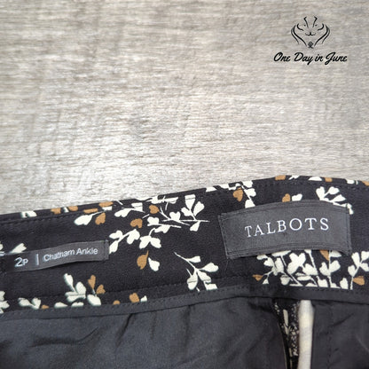 Talbots Petite Chatham Ankle Pants Size 2P