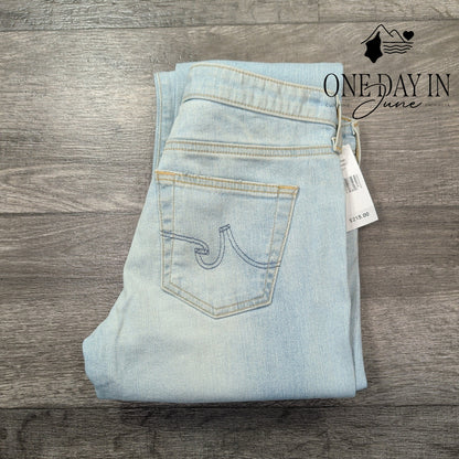 AG Adriano Goldschmied Straight Leg Distressed Jeans Size 4 (27)
