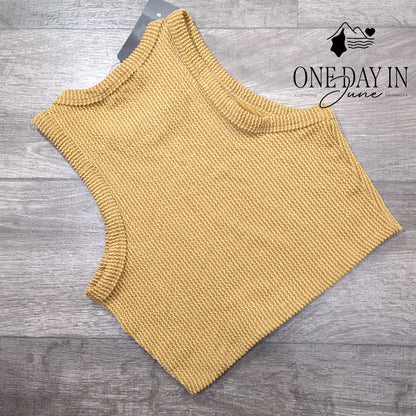 21 Saints Sleeveless Crop Top Size L